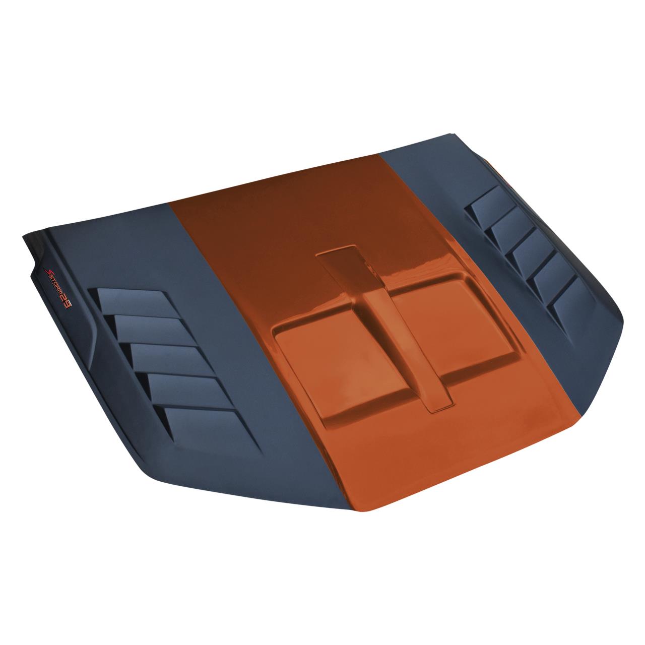 HOOD SCOOP (BIG) ORANGE/MATTE BLACK (M7419/B-8020)